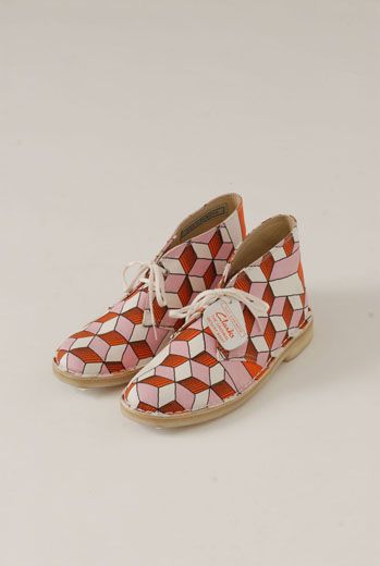 SS13 ORANGE CUTEBOYS DESERT BOOTS